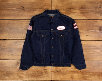 Vintage Levi's Denim Jacket 70507 0214 L 80's - Etsy