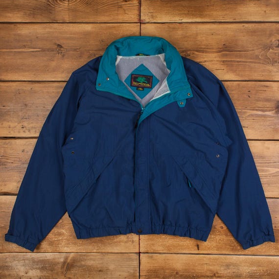 Vintage Field & Stream Windbreaker Jacket XL 90s Blue - Etsy