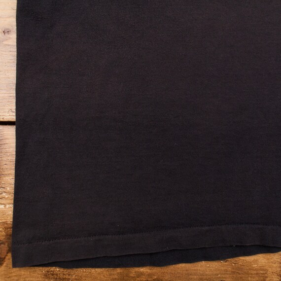 Vintage Single Stitch T Shirt Blank XL 90s USA Ma… - image 8