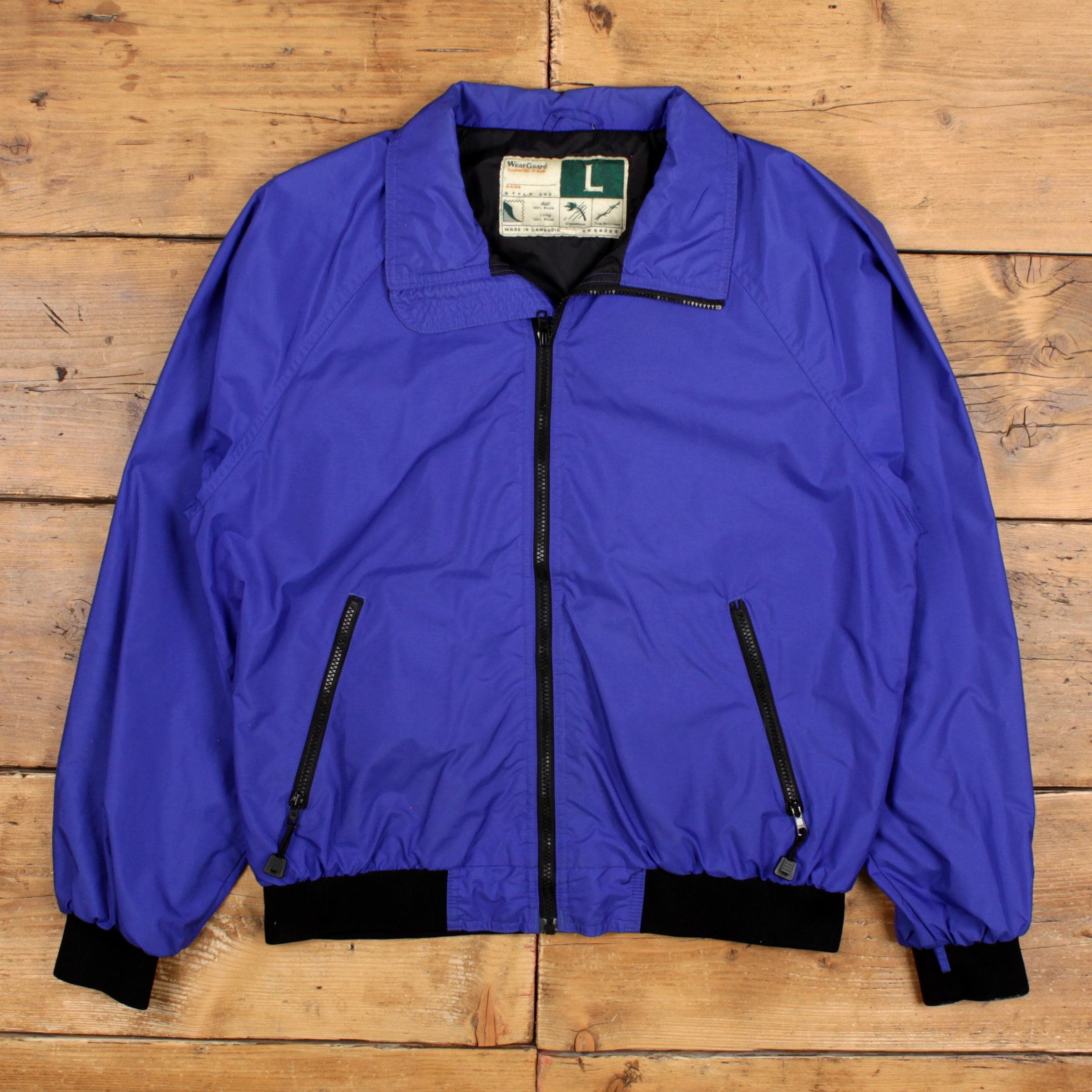Wear Guard (ウェアガード) 90'S USAデトロイト.ジャケット USA製 Carhartt カーハート デトロイトジャケット 企業ロゴ刺繍 メンズ