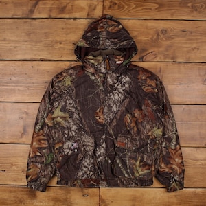 Vintage Woolrich Realtree Camouflage Hunting Hoodie Jacket