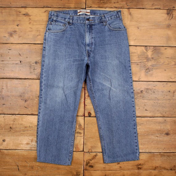 Levis Signature Jeans 36x30 Blue Authentics Regular Stonewash Denim