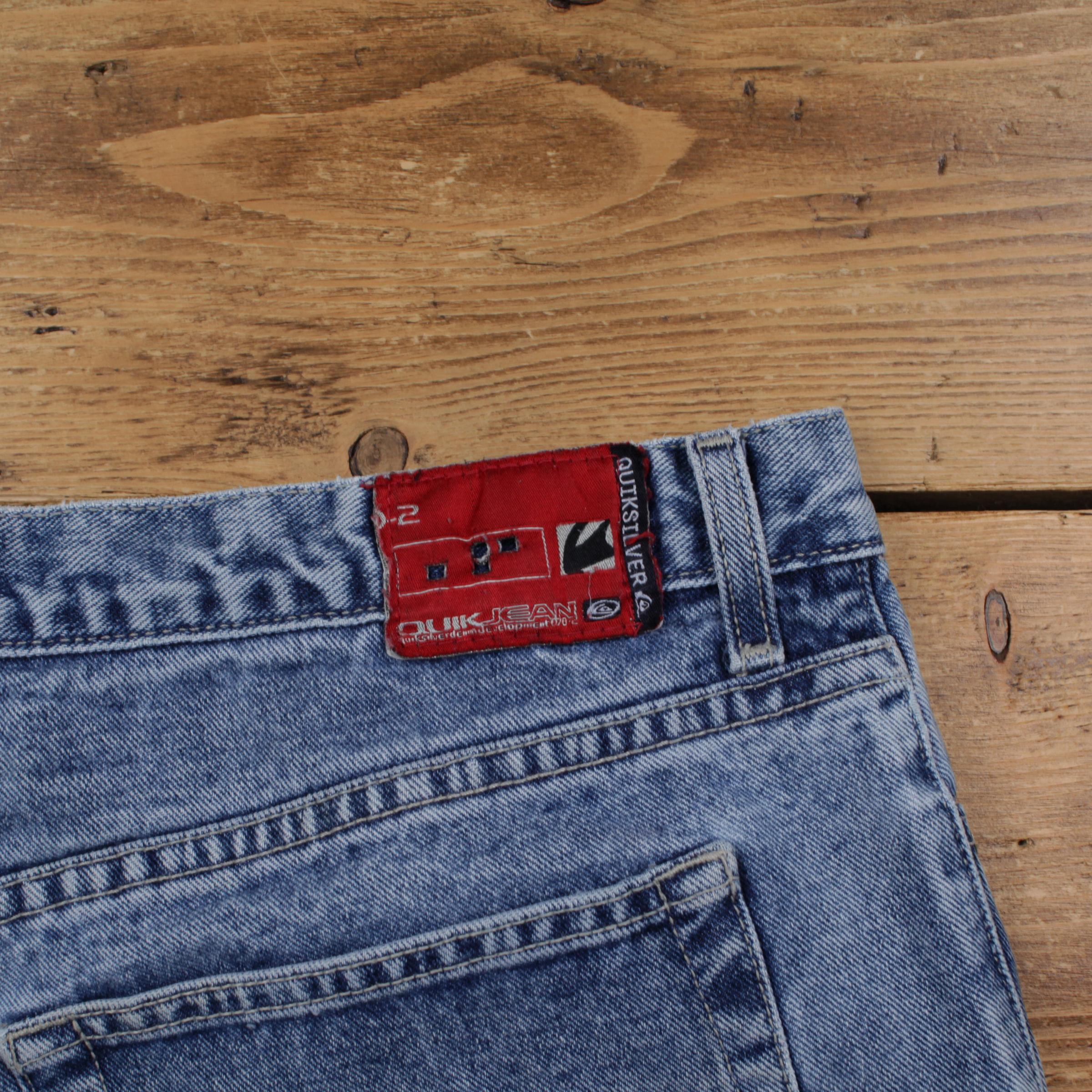 Vintage Quiksilver Jeans Pants Trousers 38x32 Baggy Y2K Mens