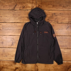 Vintage Columbia Windbreaker Jacket L Grey