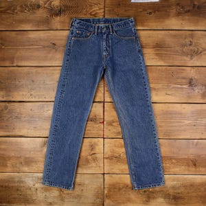 Vintage Levis 505 Jeans 30 x 32 Stonewash Straight Blue Red Tab Denim