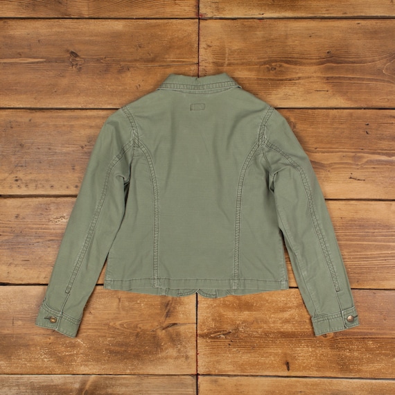 Vintage Mossimo Utility Jacket XS Y2K Green Womens Button Etsy