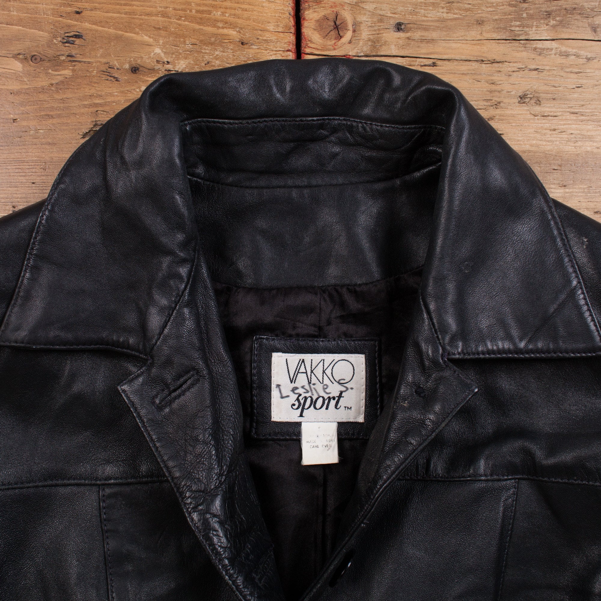 Vintage Vakko Sport Leather Jacket S Black Womens Button - Etsy Vintage Vakko Sport Leather Jacket S Black Womens Button - Etsy