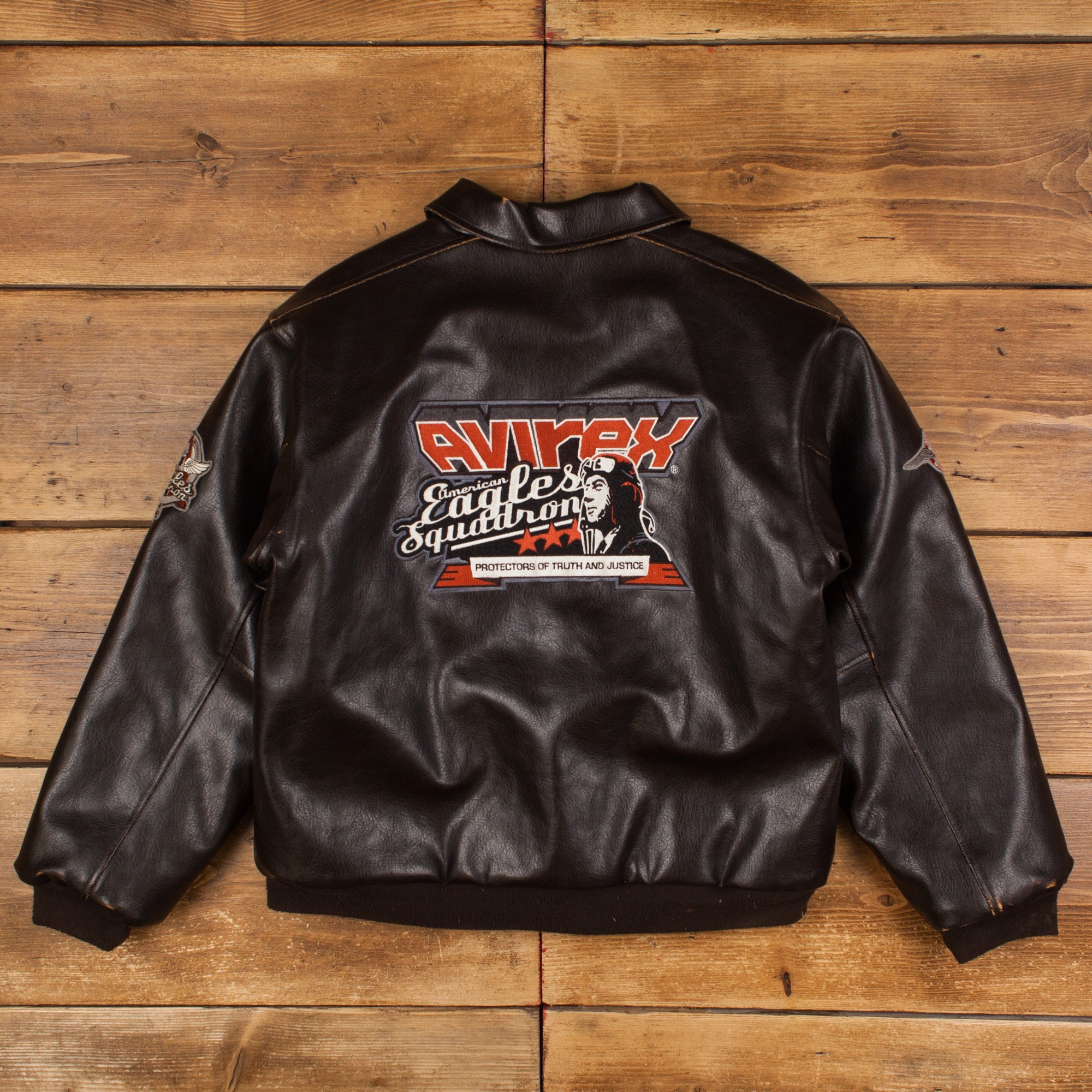 Avirex Leather Jacket - Etsy Singapore Avirex Leather Jacket - Etsy Singapore