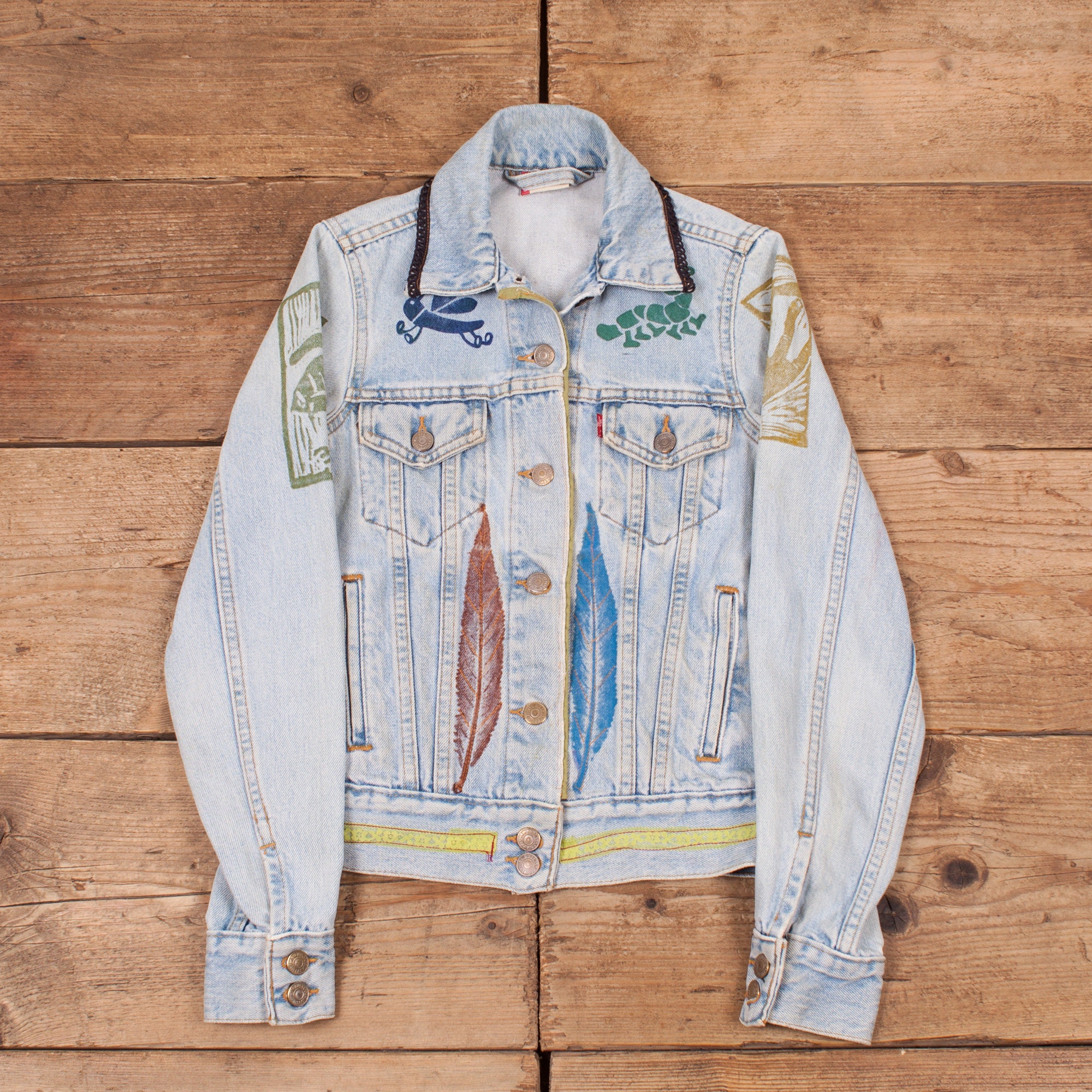 Vintage Levis Denim Jacket XS Trucker 