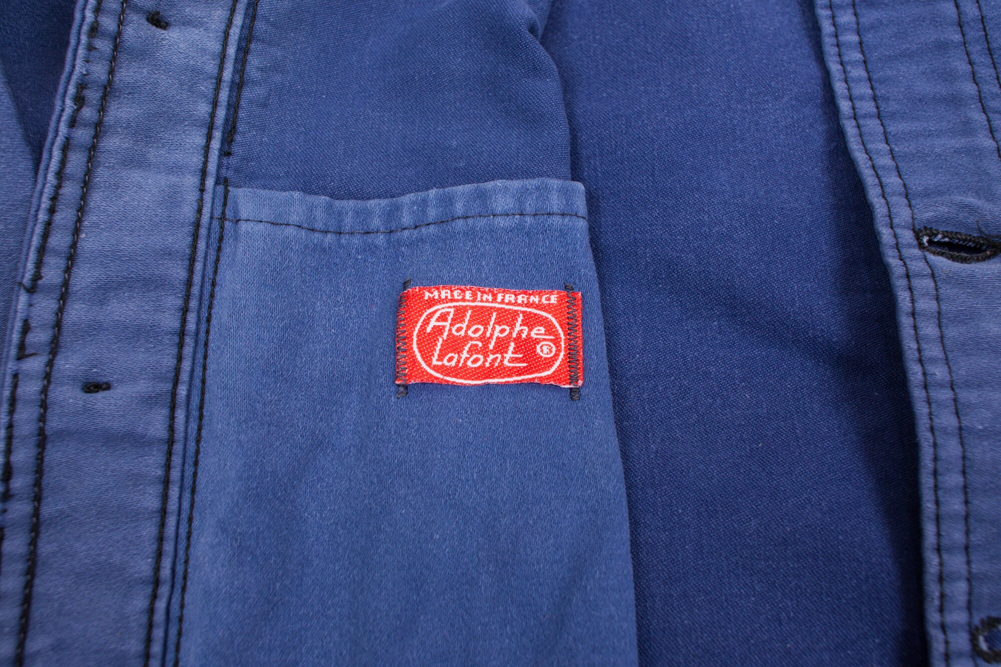 Mens Vintage 60s Adolphe Lafont Blue French Moleskin Workwear - Etsy UK