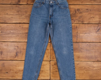 Vintage Levis 550 Jeans 29 x 30 Stonewash Tapered Blue Womens Red Tab Denim