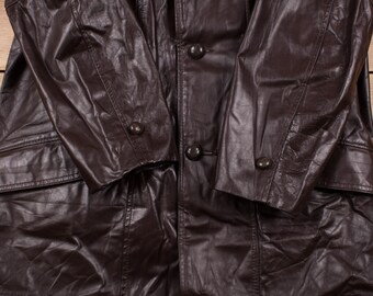 Men's S Vintage 80s Troop World Of Style Jacket Bomber Coat