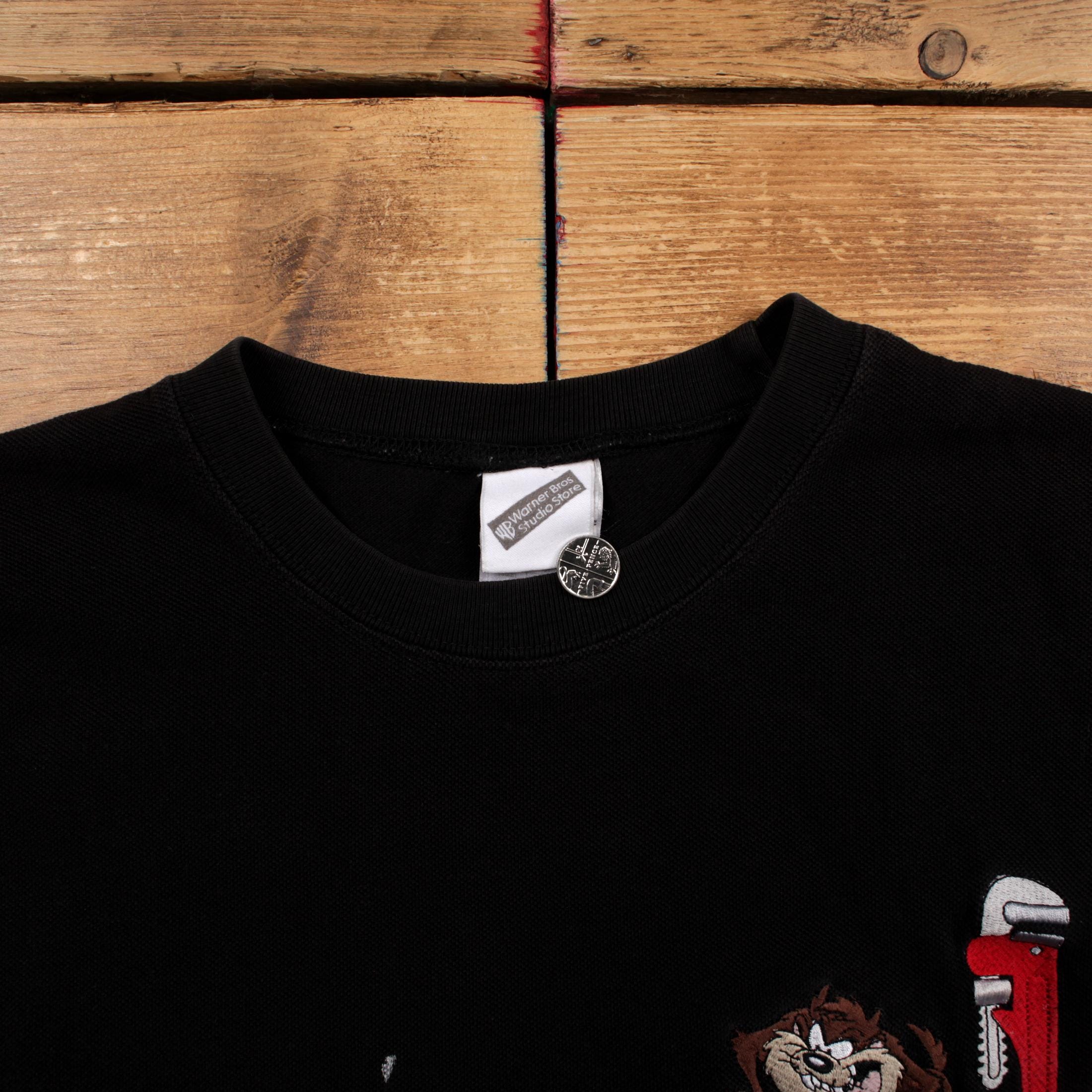 ヴィンテージ ワーナーブラザーズ グラフィックTシャツ L 90年代 USA製 