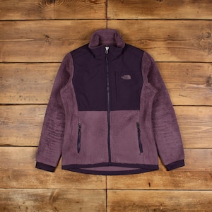 Vintage North Face Outdoor Jacket S Denali Fleece Purple Womens