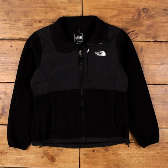 The North Face Denali Fleece Jacket M Womens 00s Black Outdoor 
