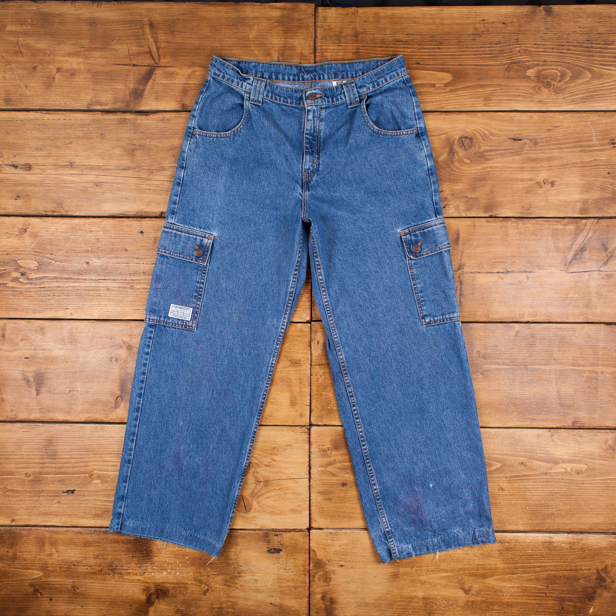 Buy Vintage Levi's Denim Pants Trousers 33x29 USA Made 90s Womens