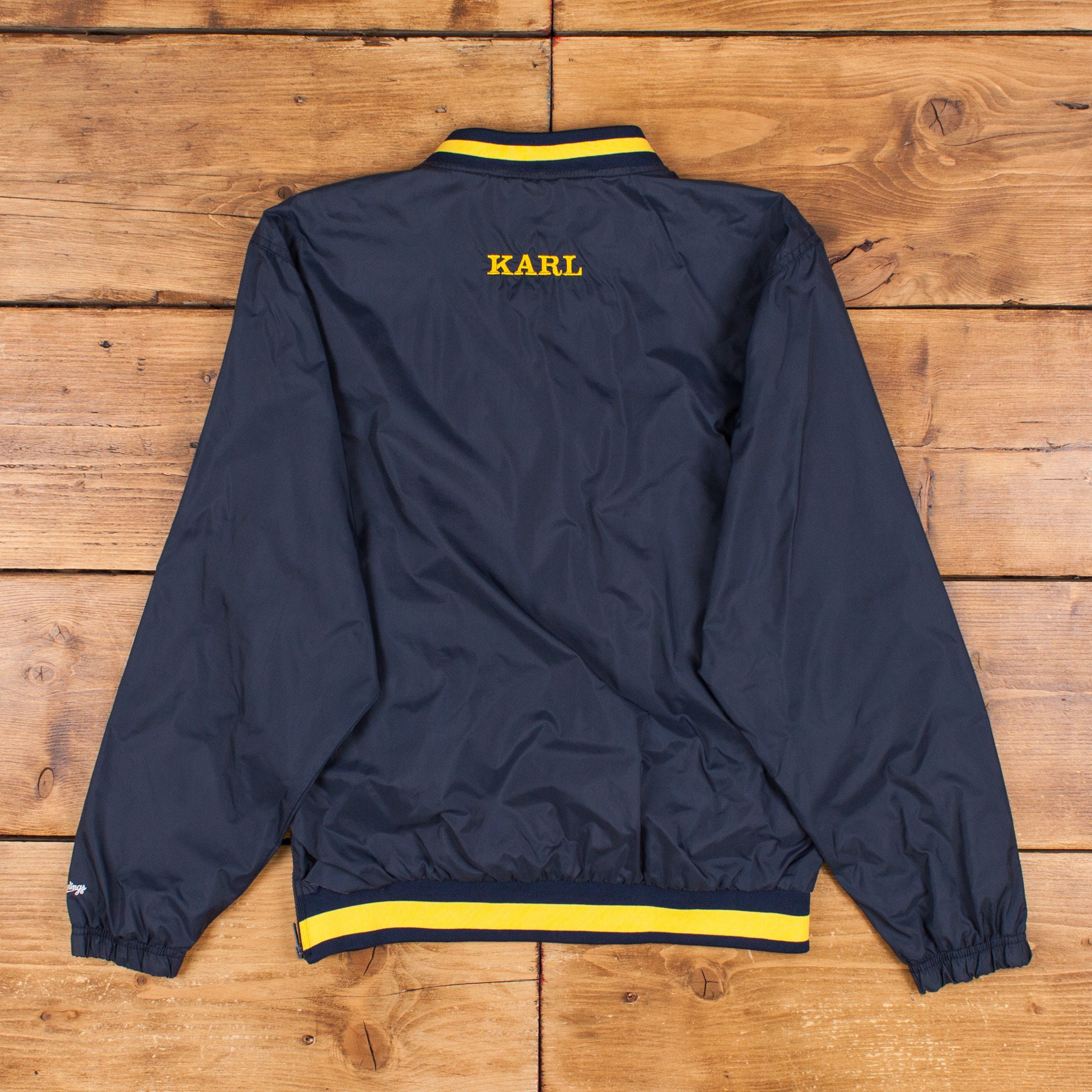 ジャケット・アウター 80s Rawlings wool varsity stadium jacket Vintage Rawlings Windbreaker Jacket S Pullover Sports Blue