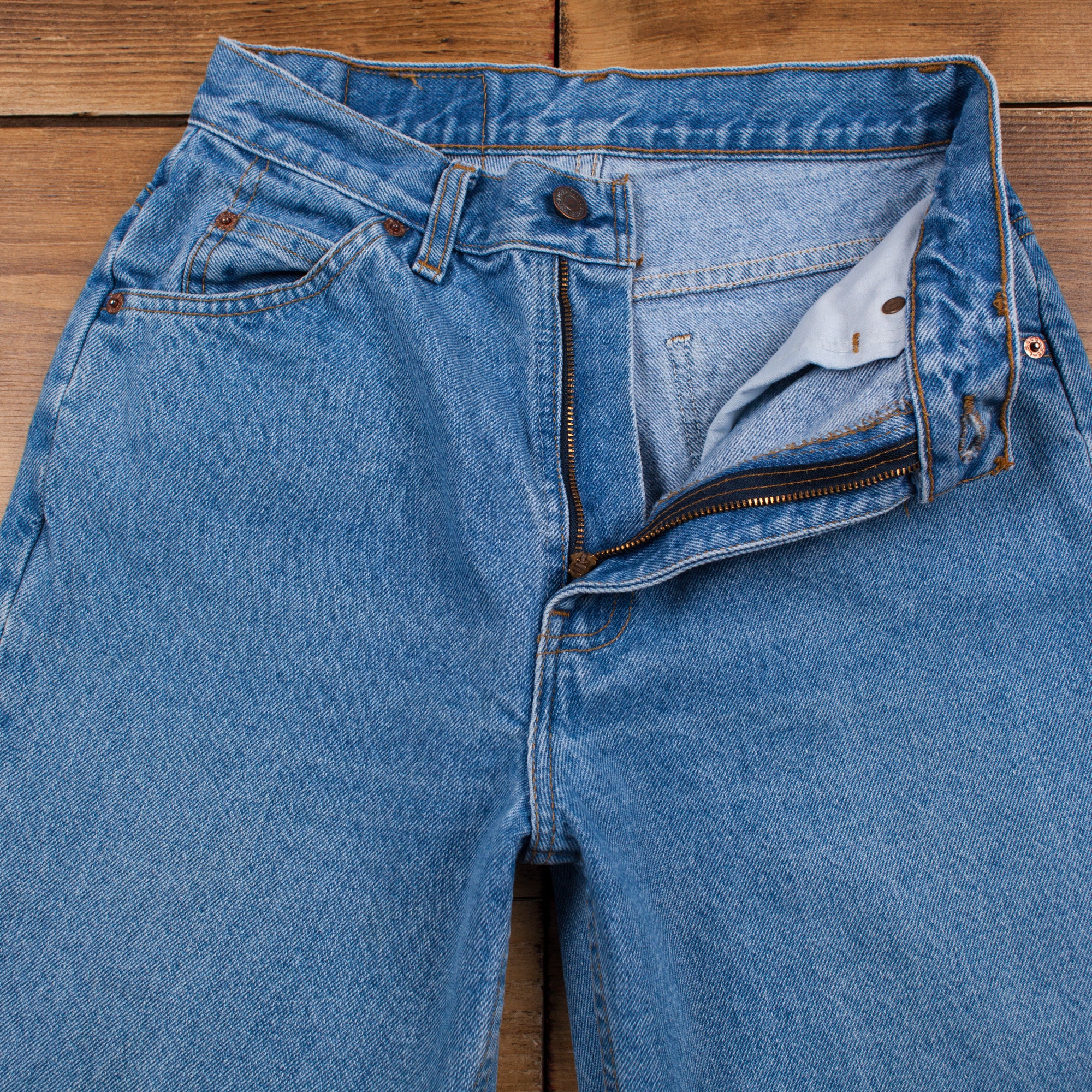 Vintage Levis 622 Jeans 27 X 28 Stonewash Tapered Blue Womens