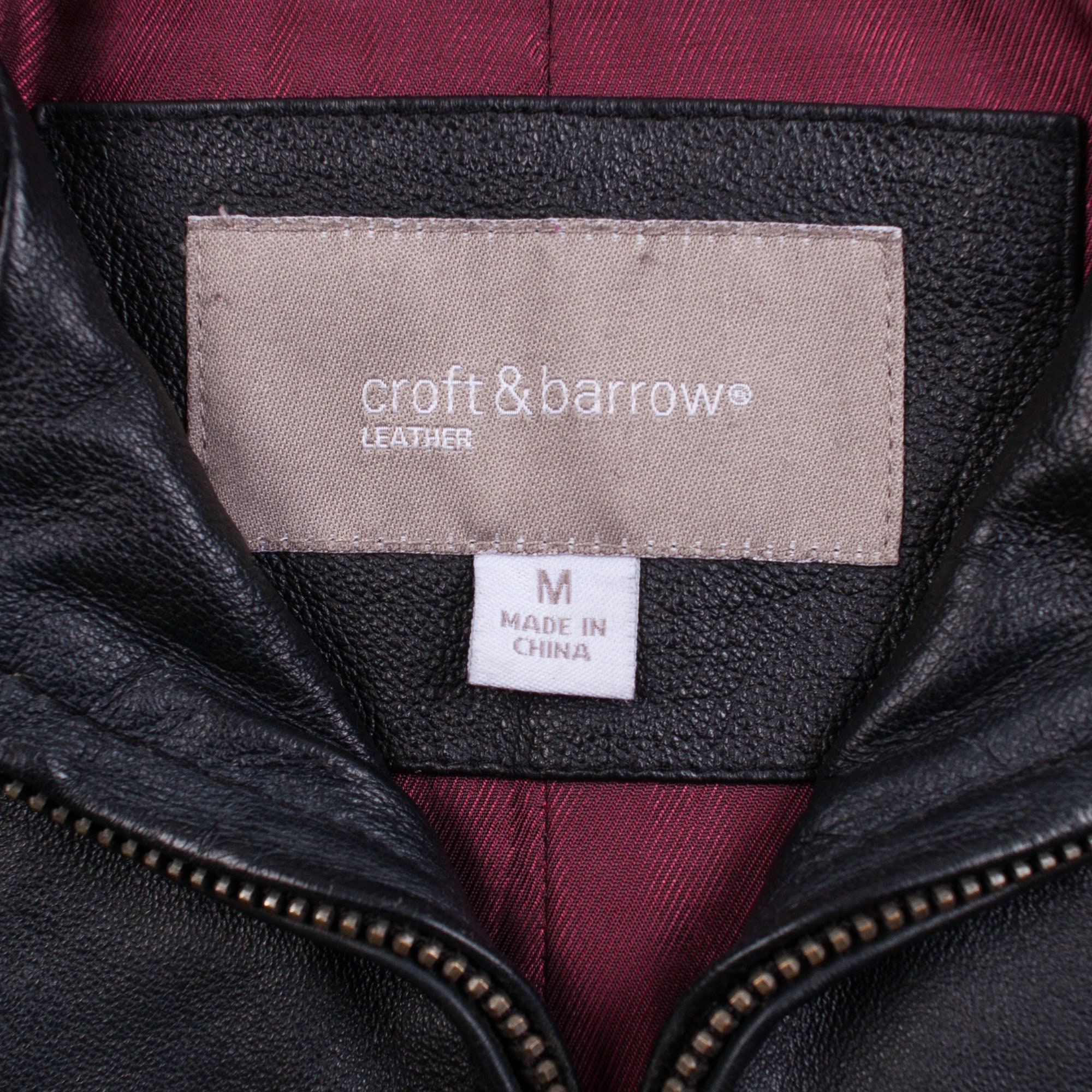 1990s vintage croft and barrow レザージャケット Croft & Barrow 黒 Vintage レザージャケット
