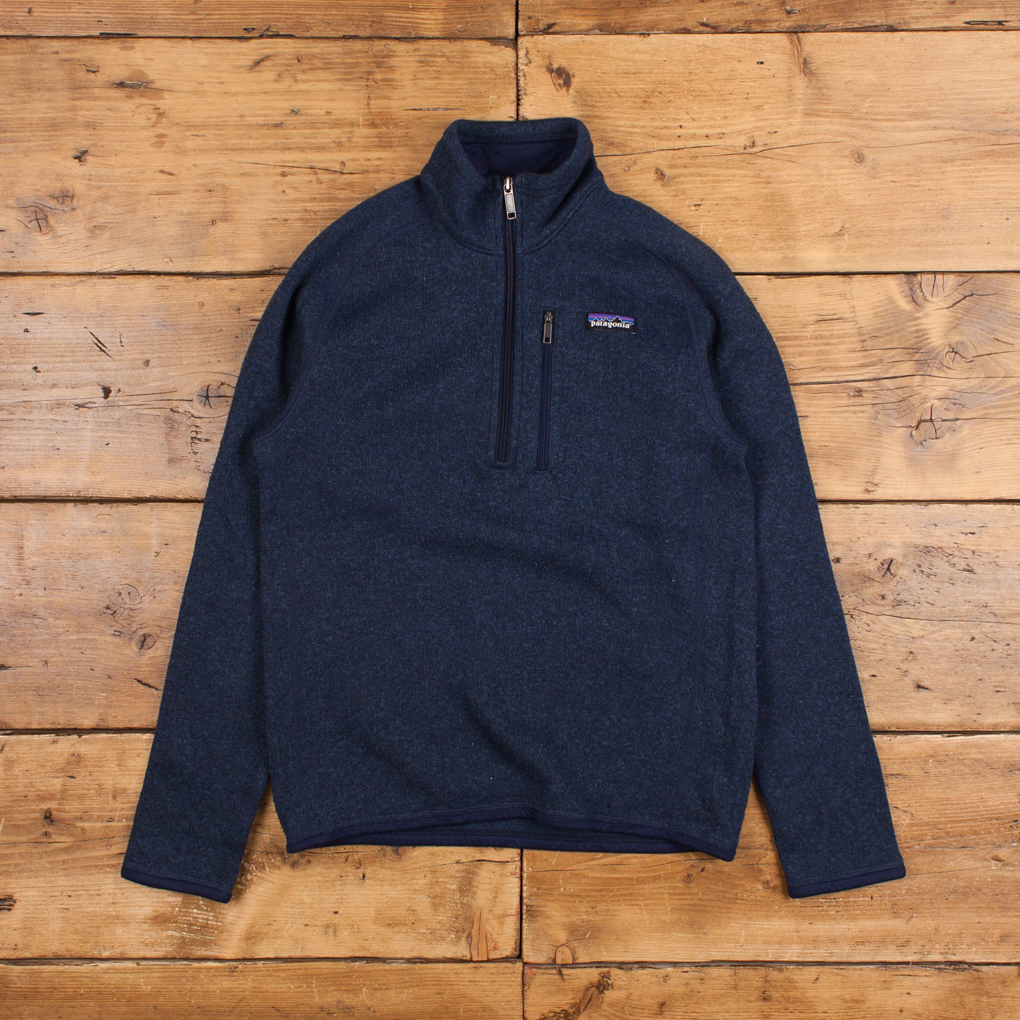 Patagonia Fleece Jacket XS Gorpcore 1/4 Zip Blue Outdoor Hiking