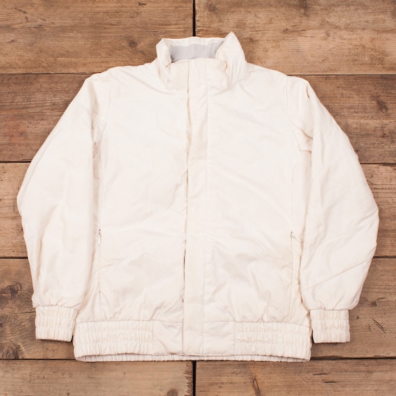 north face white puffer jacket