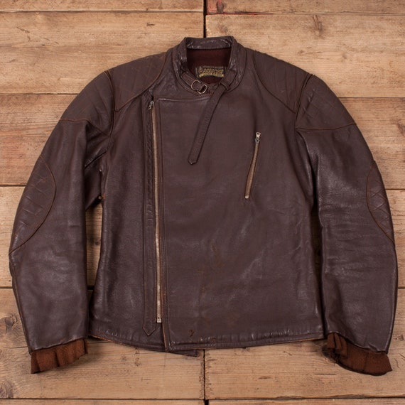 Mens RARE Vintage 30s 40s Paracuir Saint Etienne L