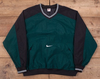 green nike jumper vintage