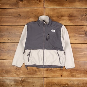 Vintage North Face Outdoor Jacket S Denali Fleece White Womens