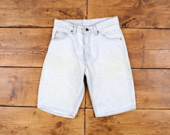 Y2K Levis Denim Shorts 550 Blue Denim Bermuda Shorts Levi Jean