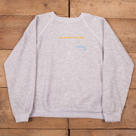 hanes grey sweatshirt