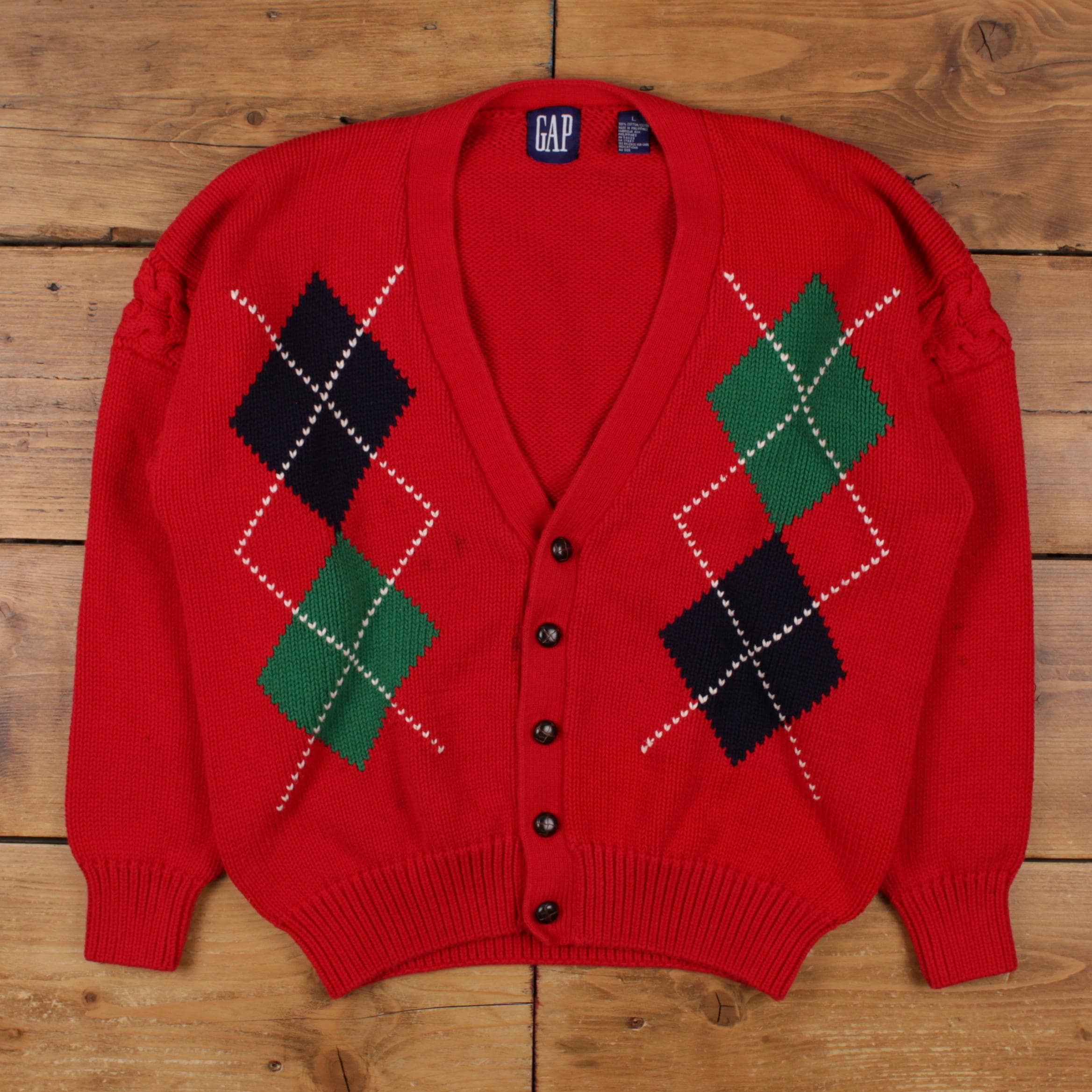 る*。様 90s OLD GAP cardigan！！ Vintage Gap Cardigan - Etsy