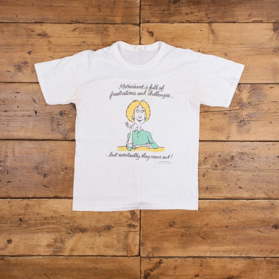 Vintage Single Stitch T Shirt Graphic XL 90s USA Made