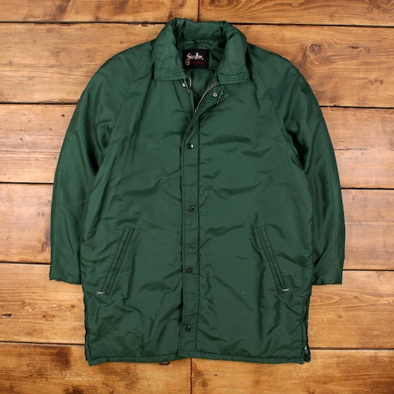 Vintage Sir Jac Coach Jacket XL 80s Green - Etsy Israel