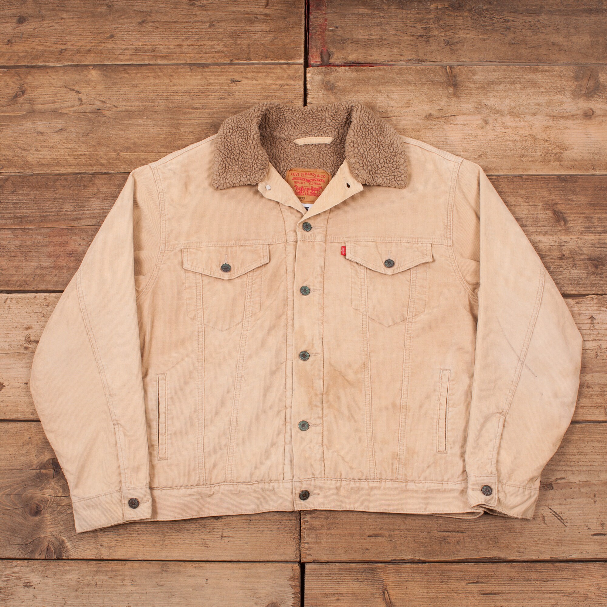 corduroy sherpa jacket levis