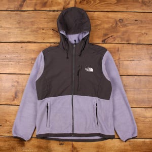 Vintage The North Face Outdoor Jacket L Fleece Denali Fleece Grey Womens