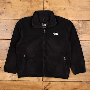 Vintage North Face Outdoor Jacket M Denali Fleece Black