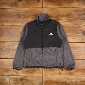 Vintage North Face Outdoor Jacket M Denali Fleece Grey Womens