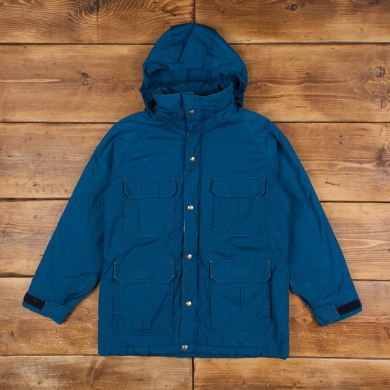 Woolrich hooded padded coat - Blue