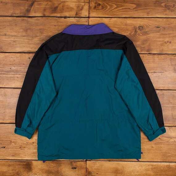 Veste Columbia Imperméable Vintage Homme XL Verte - Polyester - Occasion Très Bon état