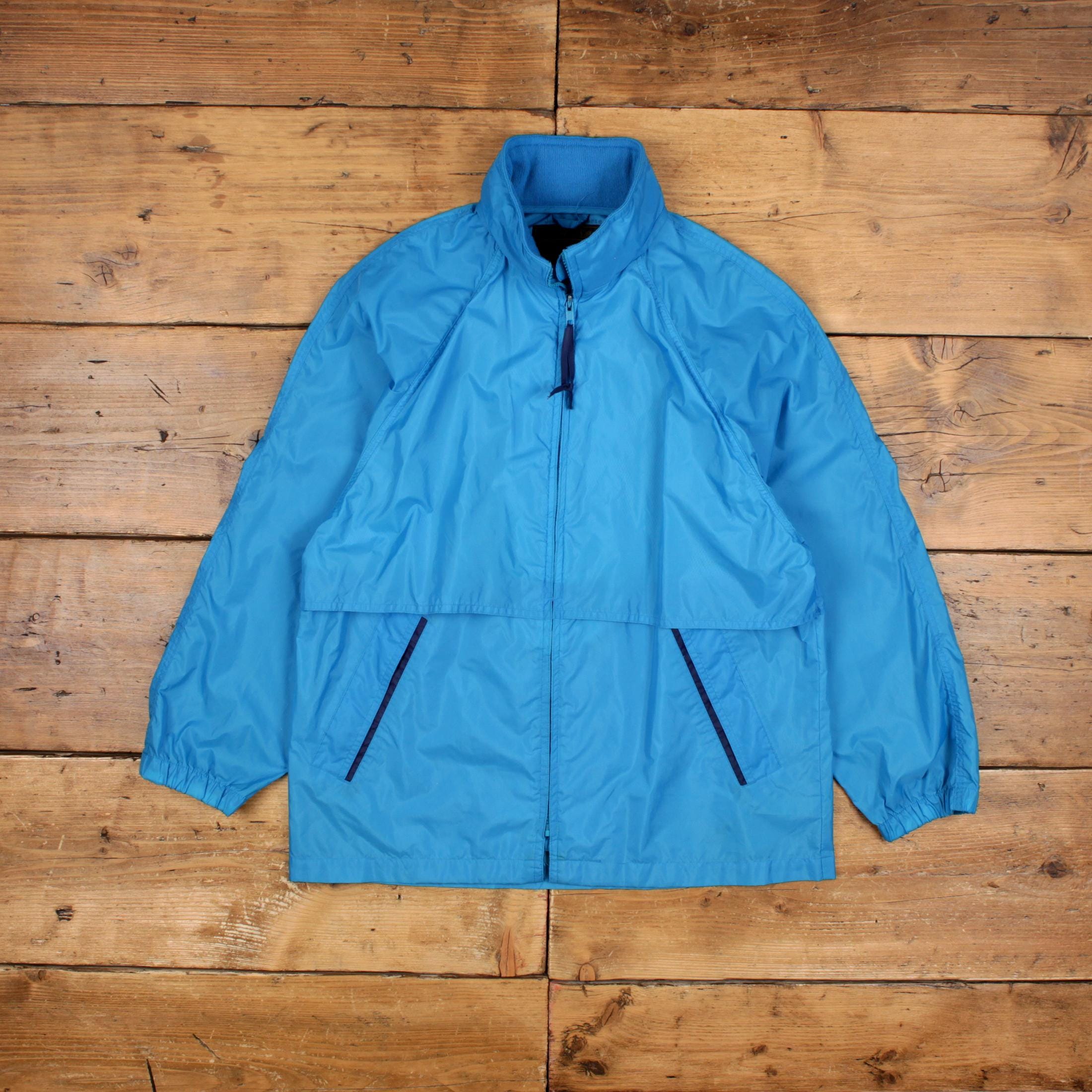 80’s Eddie bauer Raglan sleeves jacket Vintage Eddie Bauer Outdoor Jacket S 80s Windbreaker Raglan Blue
