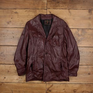 ▪️70’s【REED】 LEATHER JACKET 70s Reed Leather Jacket •medium• - Etsy