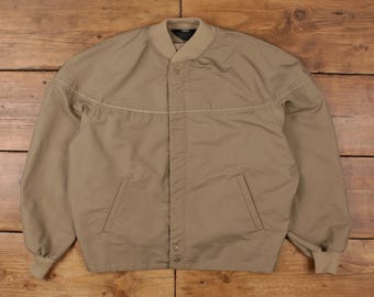 JEZEQUEL Veste La Mode au Masculin Vintage 90s Patch Intérieur Doublé