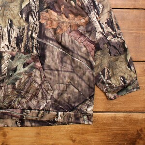 Mossy Oak Hoodie Sweatshirt 3XL Mens Camouflage Outdoor Hunting Brown image 7