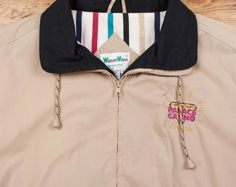 Vintage Winner Mate Windbreaker Jacket L 80s Embroidered
