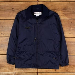 Vintage Columbia Outdoor Jacket M Fleece Blue