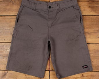 Dickies Black Canvas Vintage 90s Baggy Fit Shorts 42 43 - Etsy