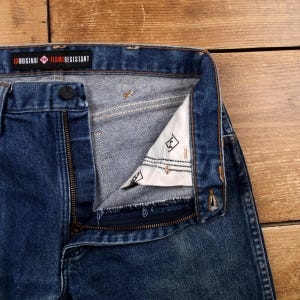 Vintage Wrangler Jeans Hose Hose 29x32 FR Denim Unisex Gerade Blau Bild 3