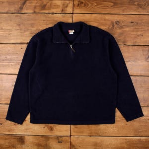 Vintage Levi's Friluftsjacka XL Fleece Blå