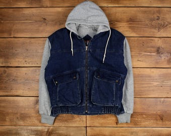 Chaqueta vaquera vintage Saturday's Generation M Bomber azul