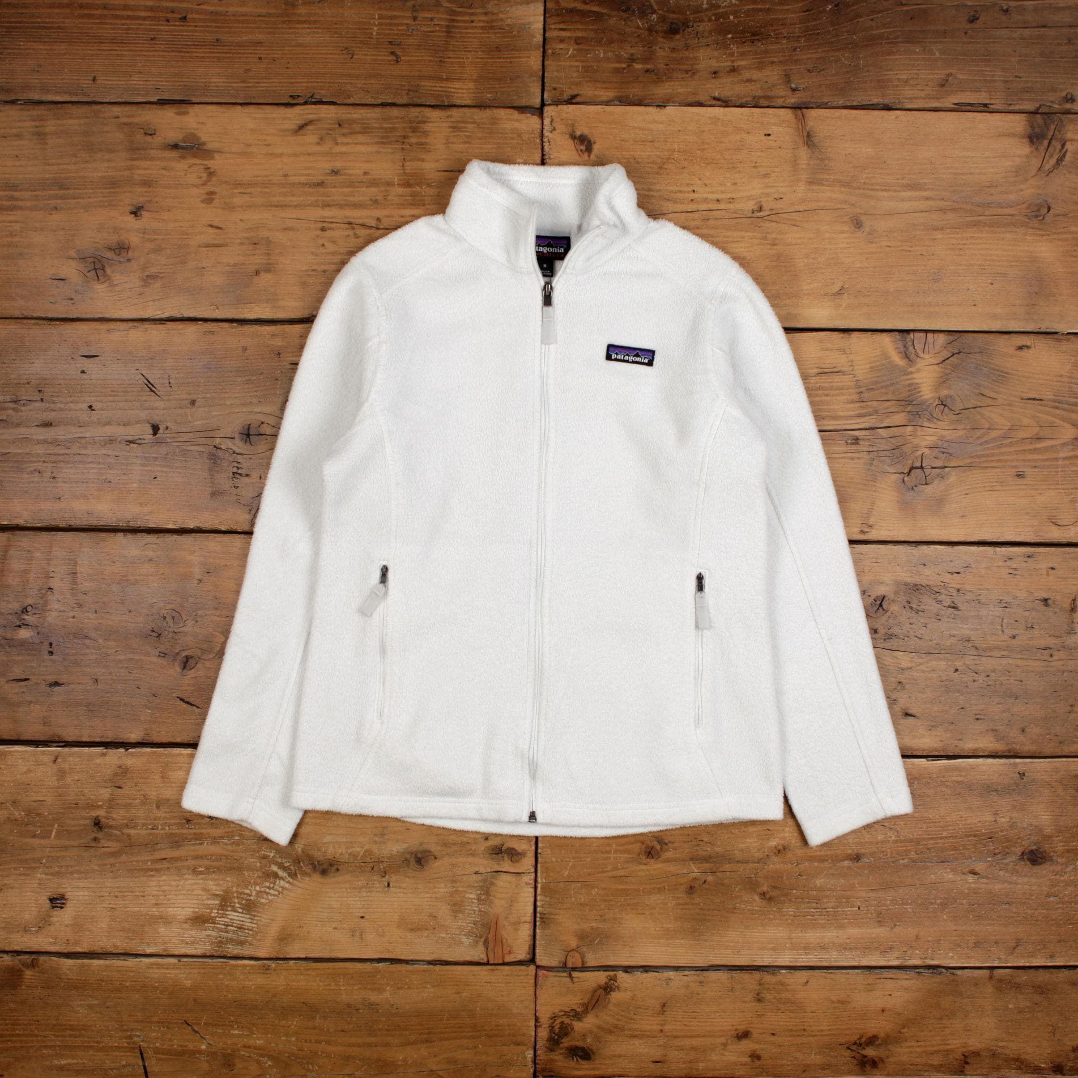 Patagonia 22AW シンチラ フリースジャケット M 白 ホワイト ヴィンテージ パタゴニア アウトドア ジャケット M シンチラ フリース